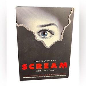 Scream Ultimate DVD Collection Box Set 1 2 3 Bonus Horror Wes Craven ghostface